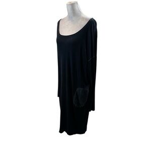 Ladies River + Sky Dark Blue Long Sleeve Shirt Dress Size‎ Small